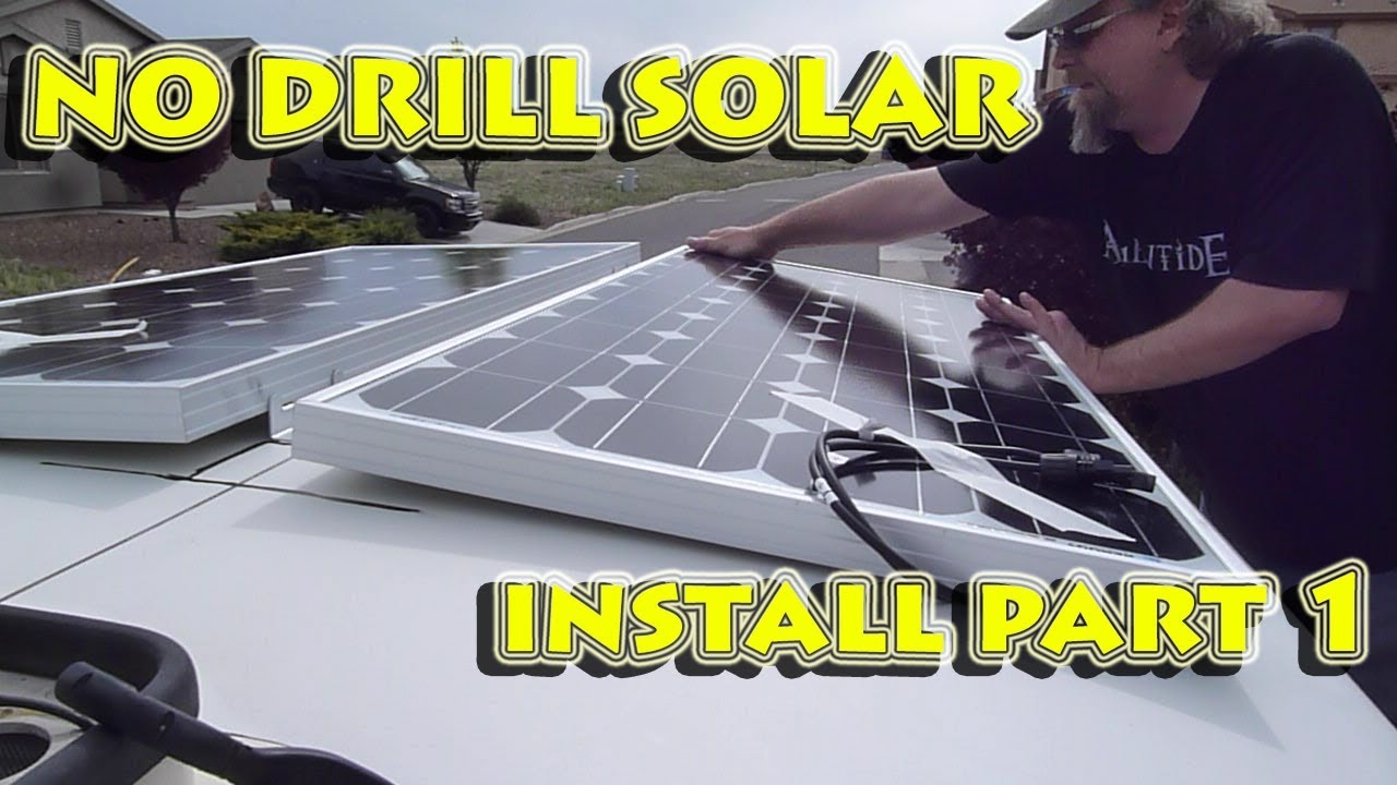Mounting Solar Panels on Rv Roof Without Drilling: Easy, Damage-Free Methods