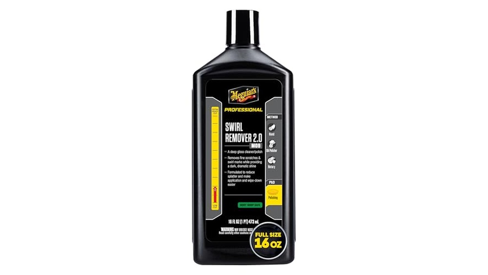Best Swirl Remover for Black Cars