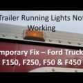 Motorhome Running Lights Not Working
