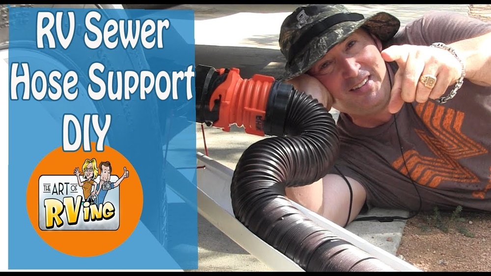 Ideas for Sewer Hose Supports on Rv